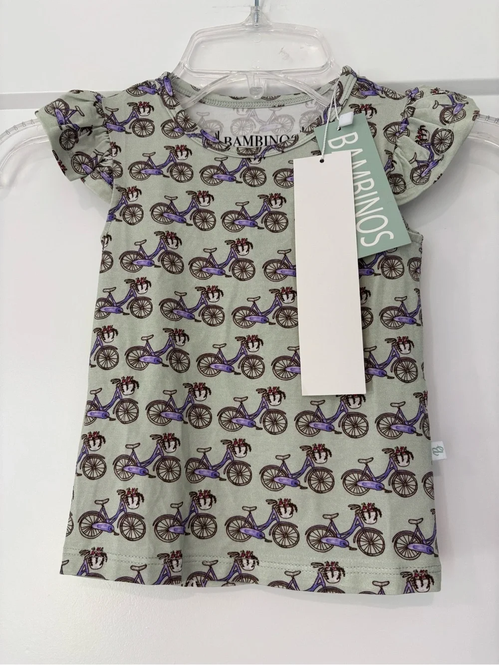 Bambinos Spring Bicycle Ride Bamboo Pj Set Size 18/24 months NWT